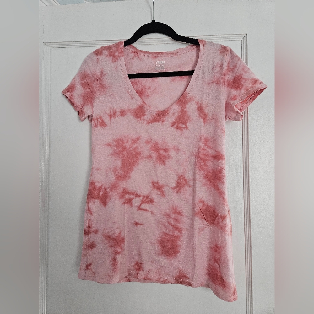 PINK Victoria's Secret Pink Tie Dye T-Shirt